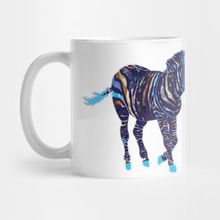 Cosmic Space Zebra Mug